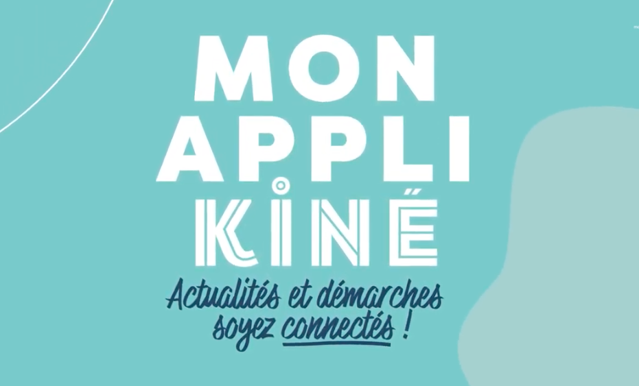 Mon appli kiné, nouveauté pour le CNOMK