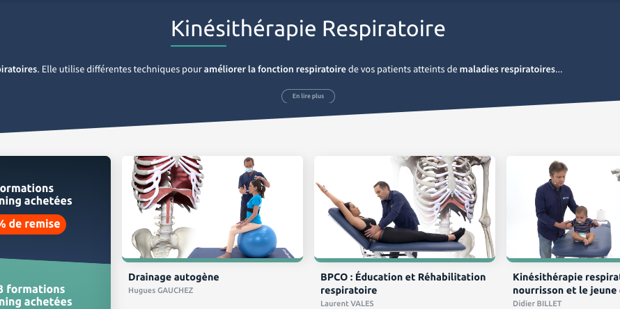 Pysioacademie, Kinésithérapie Respiratoire