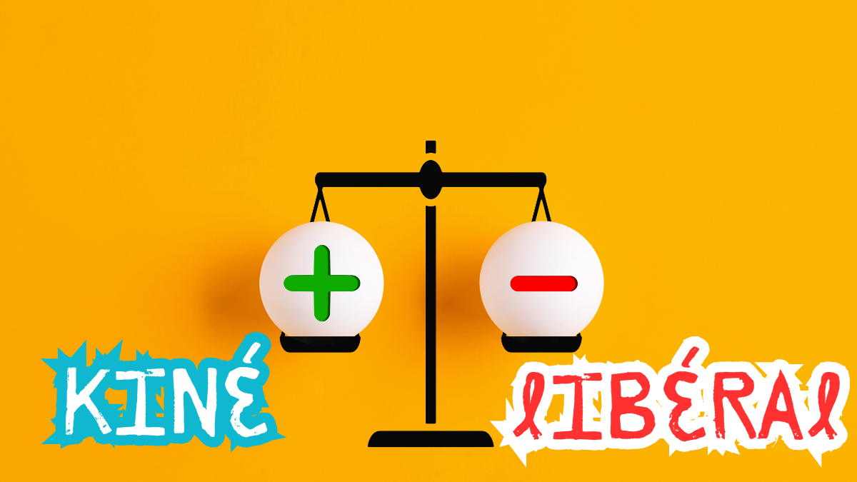 positif negatif kine liberal