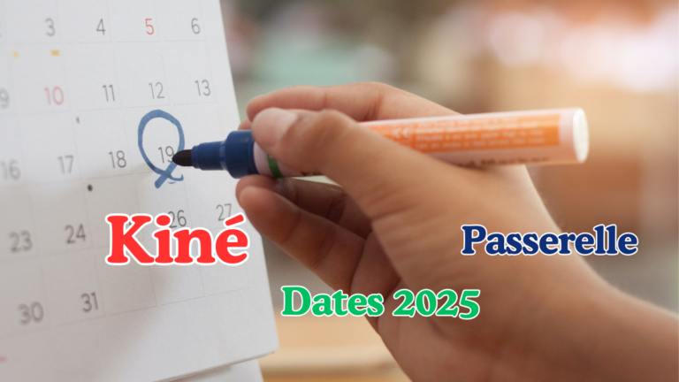 date passerelle 2025